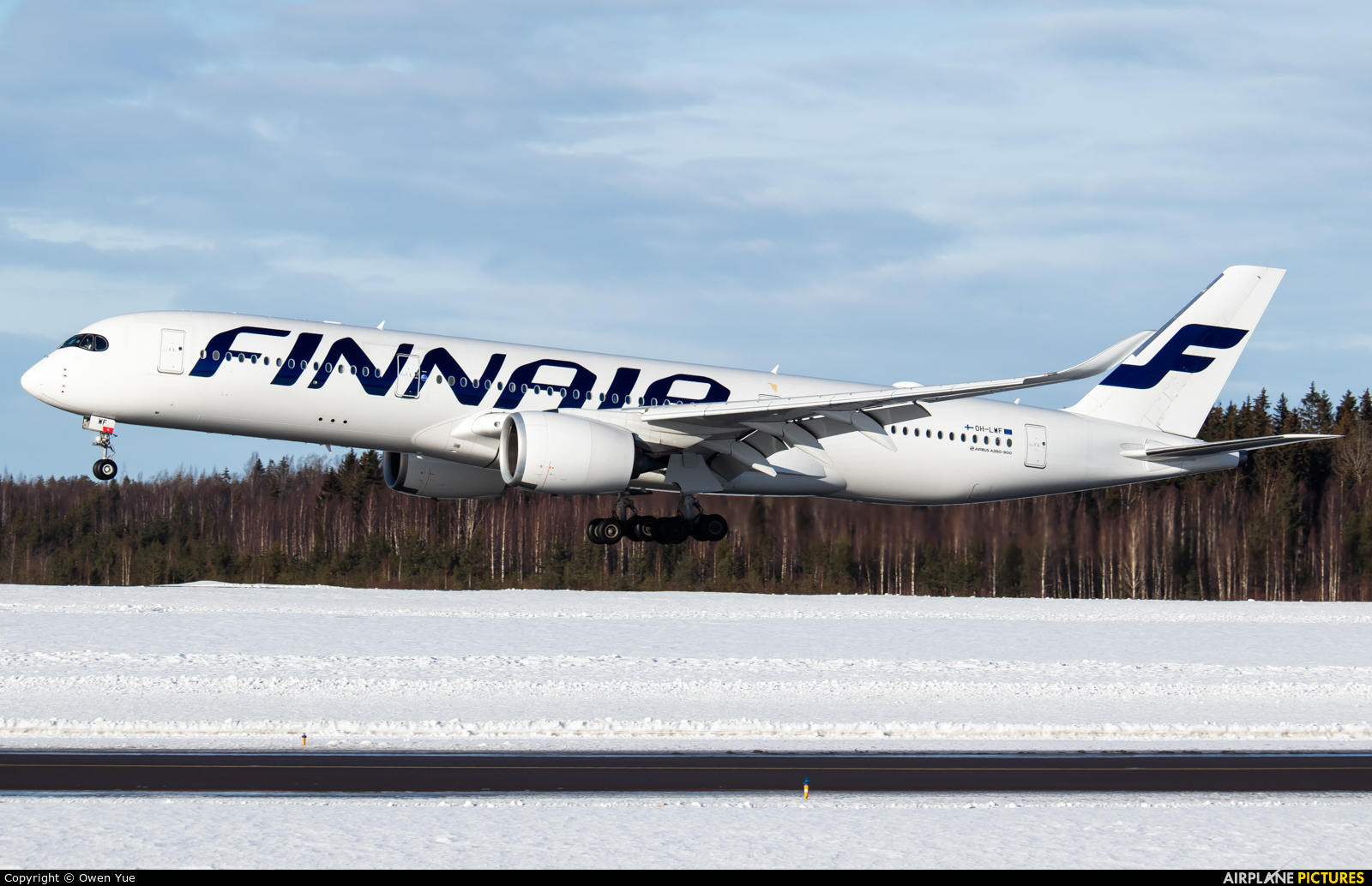 Finnair OH-LWF aircraft at Helsinki - Vantaa