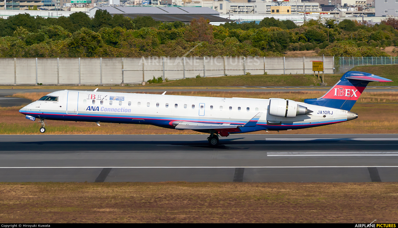 Ibex Airlines - ANA Connection JA10RJ aircraft at Osaka - Itami Intl