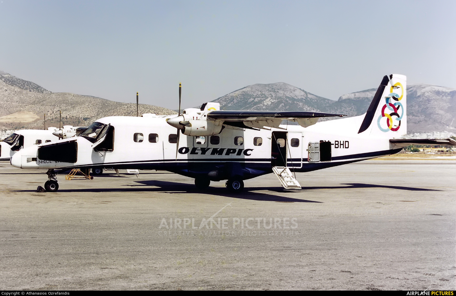 Olympic Aviation SX-BHD aircraft at Athens - Hellinikon