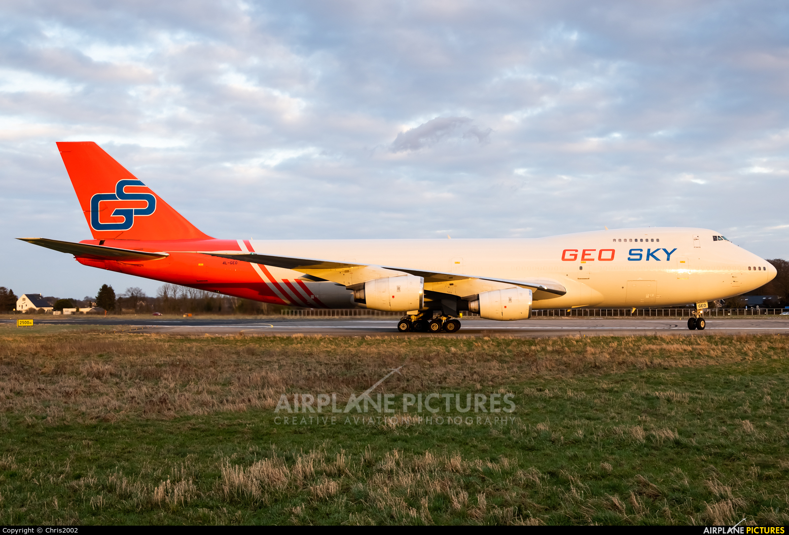 Geo-Sky 4L-GEO aircraft at Maastricht - Aachen