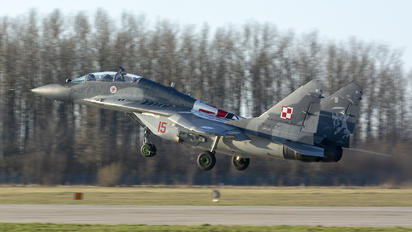 15 - Poland - Air Force Mikoyan-Gurevich MiG-29UB