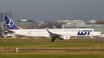 SP-LNE - LOT - Polish Airlines Embraer ERJ-195 (190-200) aircraft