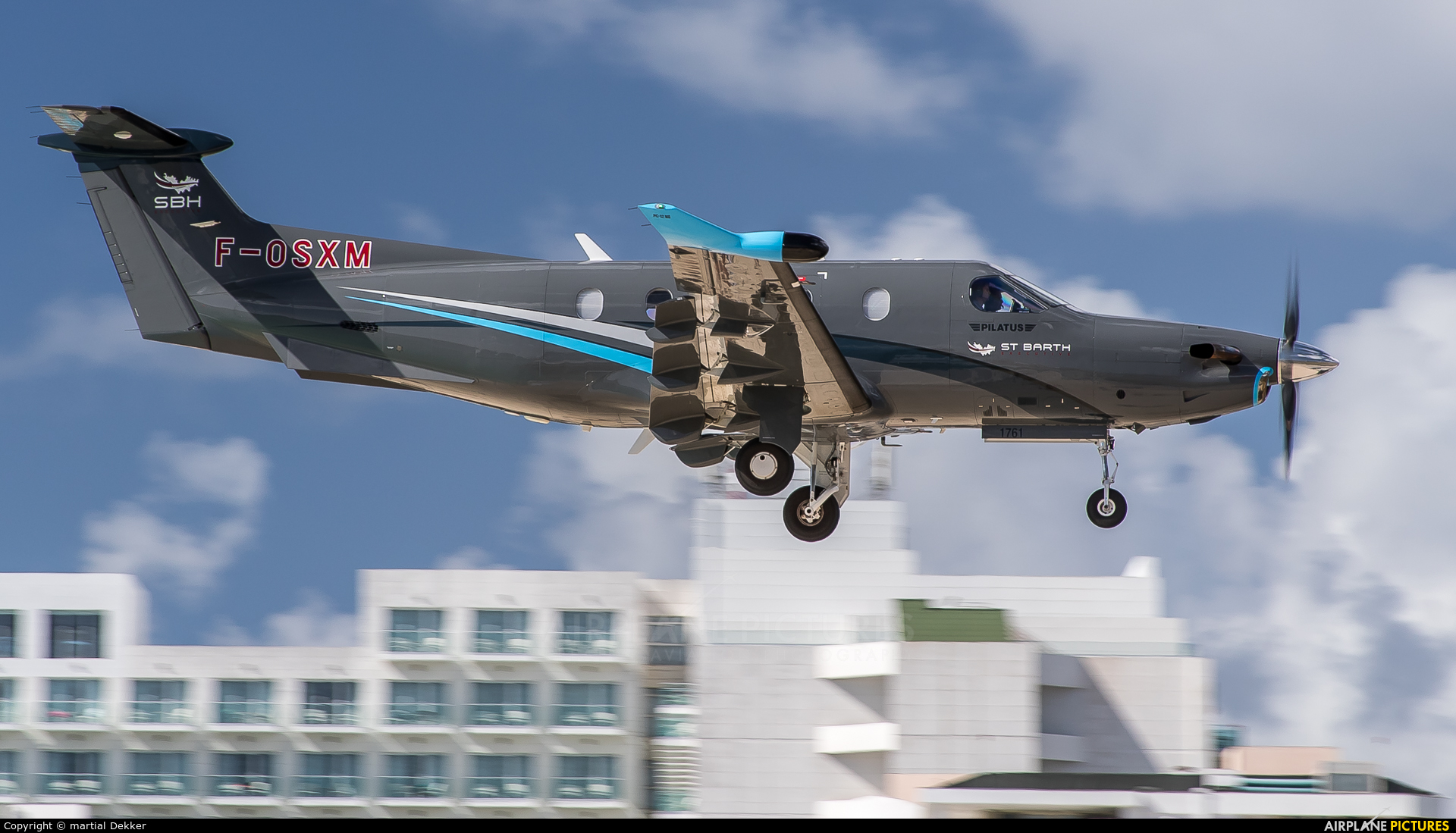 Private F-OSXM aircraft at Sint Maarten - Princess Juliana Intl
