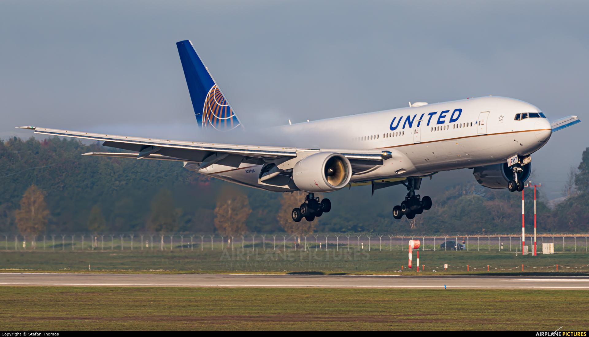 United Airlines N797UA aircraft at Munich