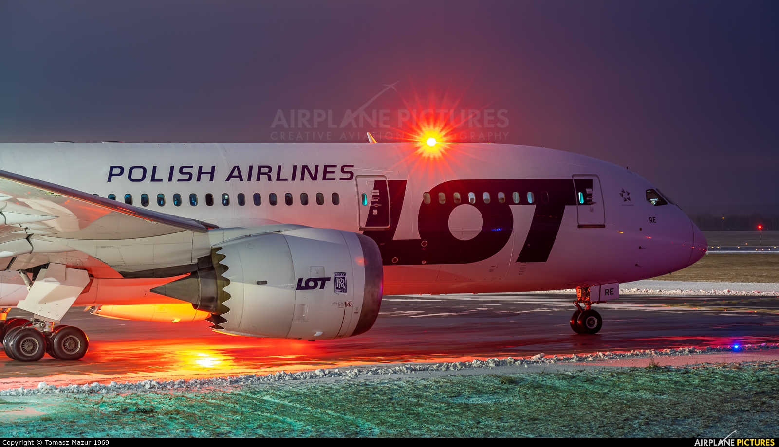 LOT - Polish Airlines SP-LRE aircraft at Katowice - Pyrzowice