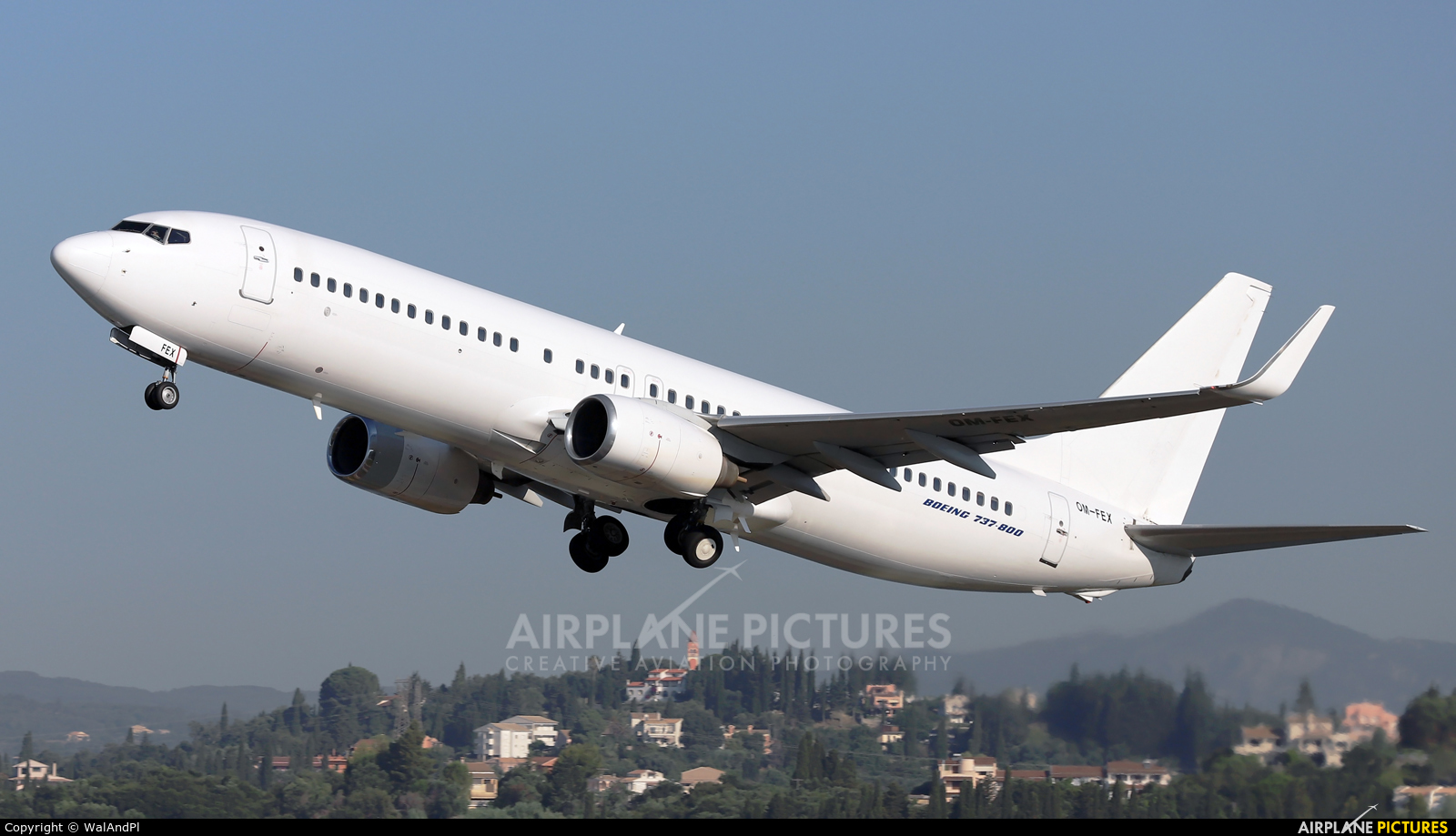 Air Explore OM-FEX aircraft at Corfu - Ioannis Kapodistrias