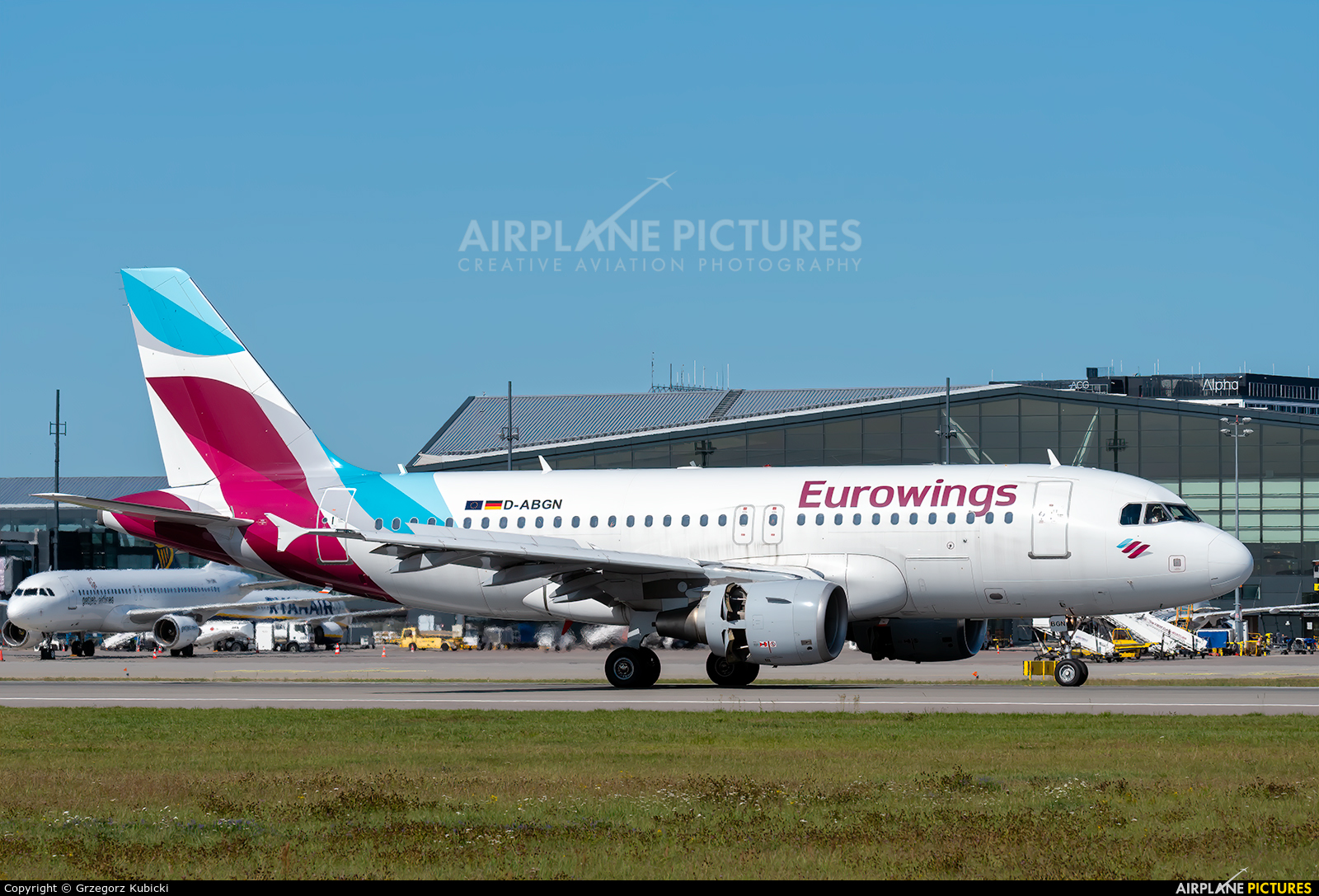 Eurowings D-ABGN aircraft at 
