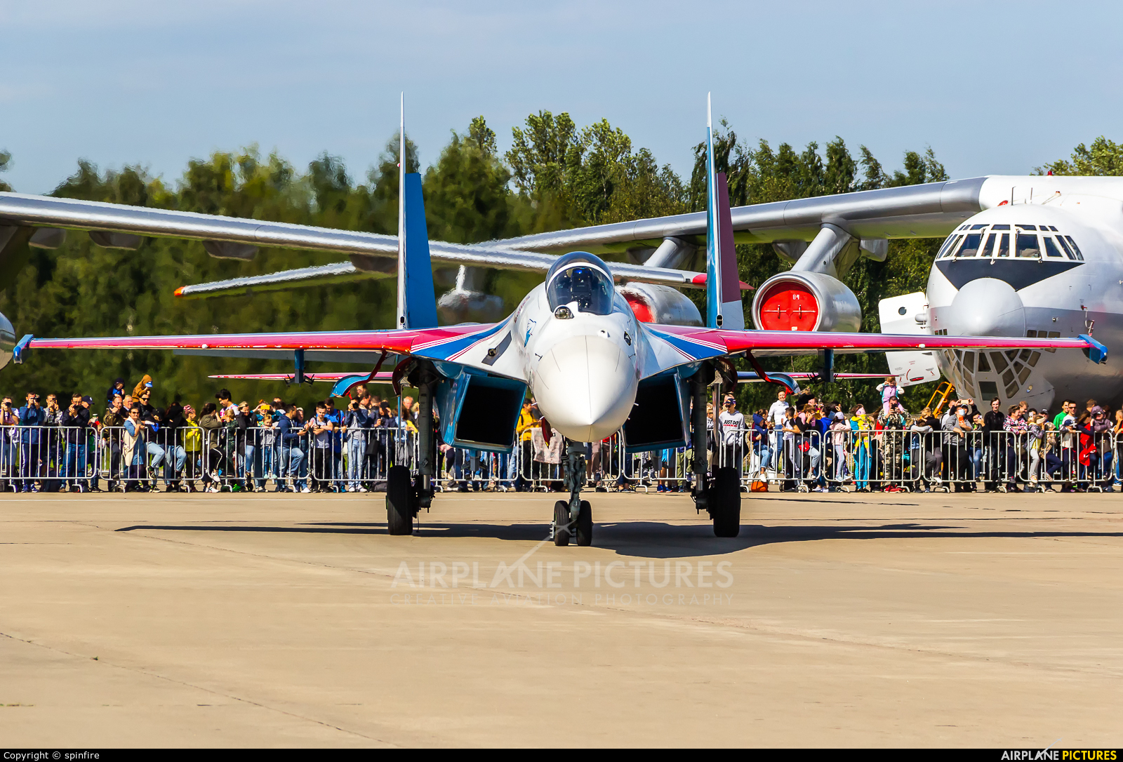Russia - Air Force "Russian Knights" 52 aircraft at Kubinka