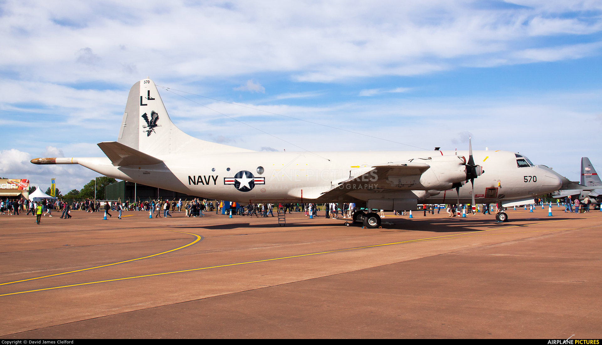 USA - Navy 158570 aircraft at Fairford
