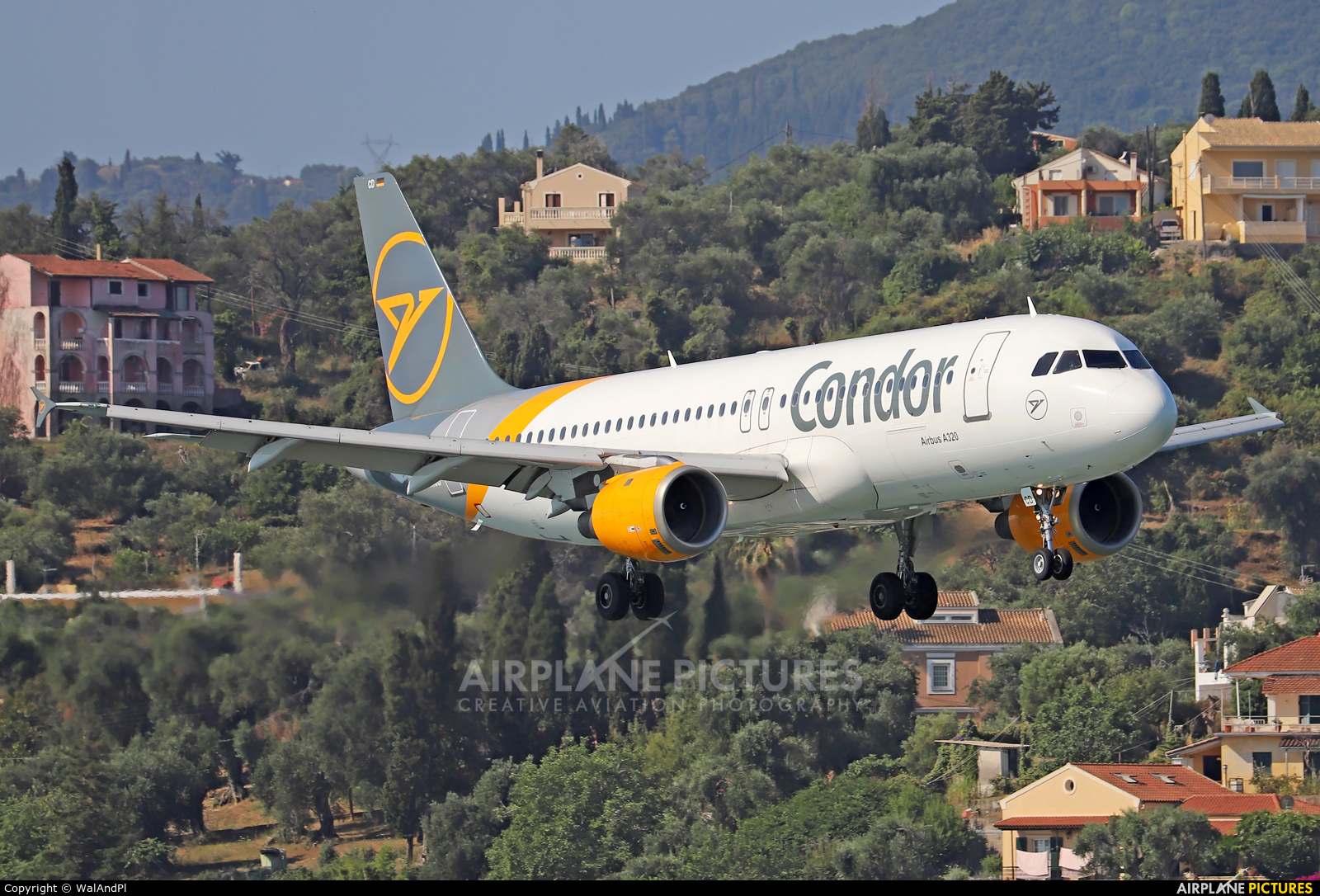 Condor D-AICD aircraft at Corfu - Ioannis Kapodistrias