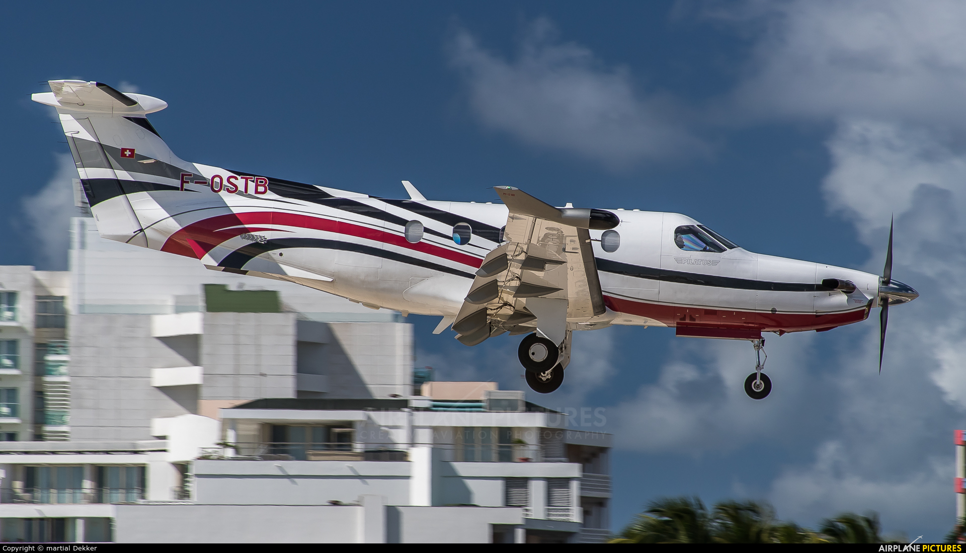 St. Barth Executive F-OSTB aircraft at Sint Maarten - Princess Juliana Intl