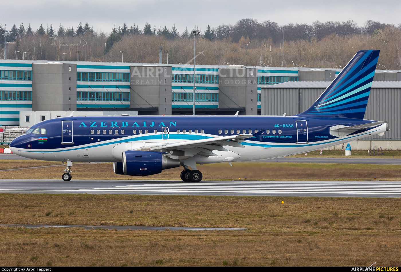 Azerbaijan - Government 4K-8888 aircraft at Luxembourg - Findel