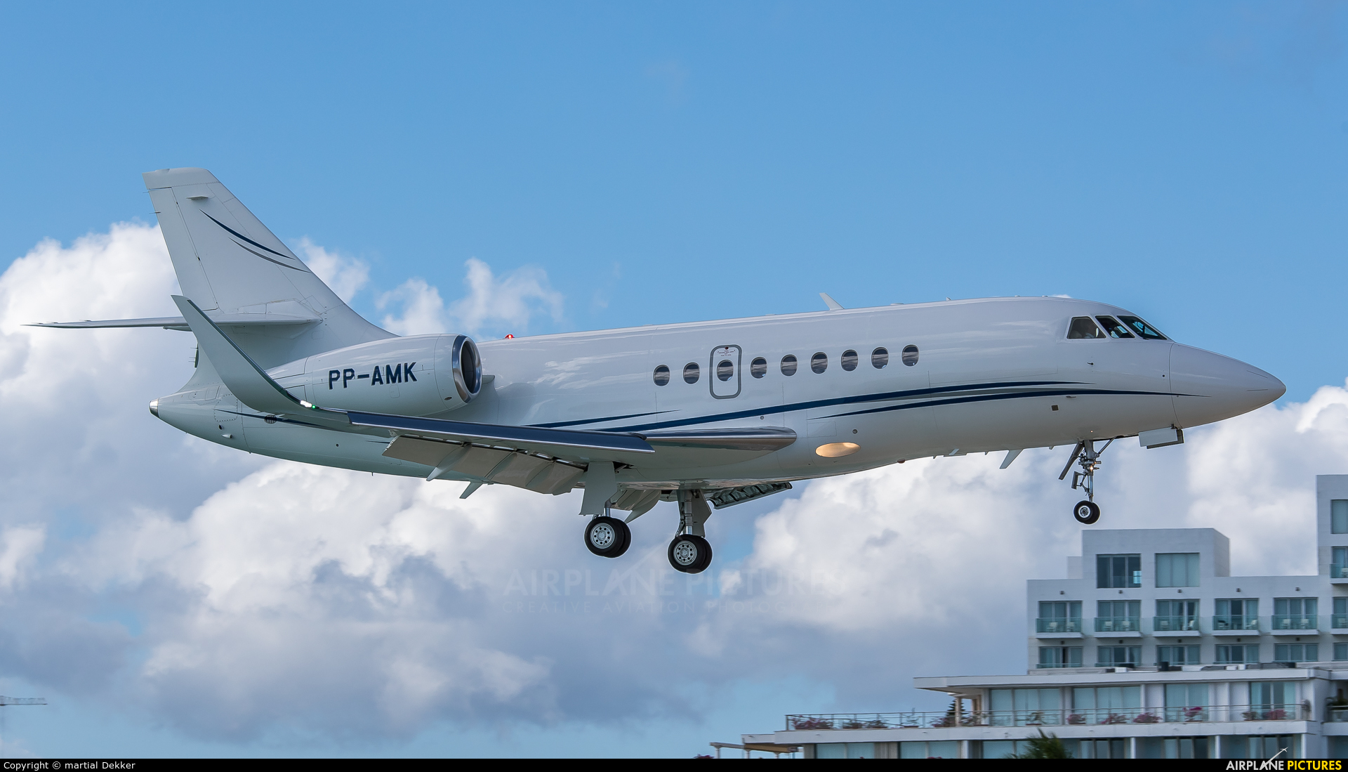 Private PP-AMK aircraft at Sint Maarten - Princess Juliana Intl