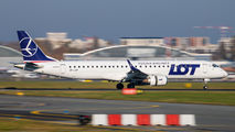 SP-LNP - LOT - Polish Airlines Embraer ERJ-195 (190-200) aircraft