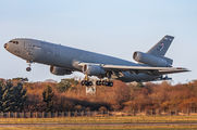 Rare visit of 2 USAF KC-10 in Edinburgh title=