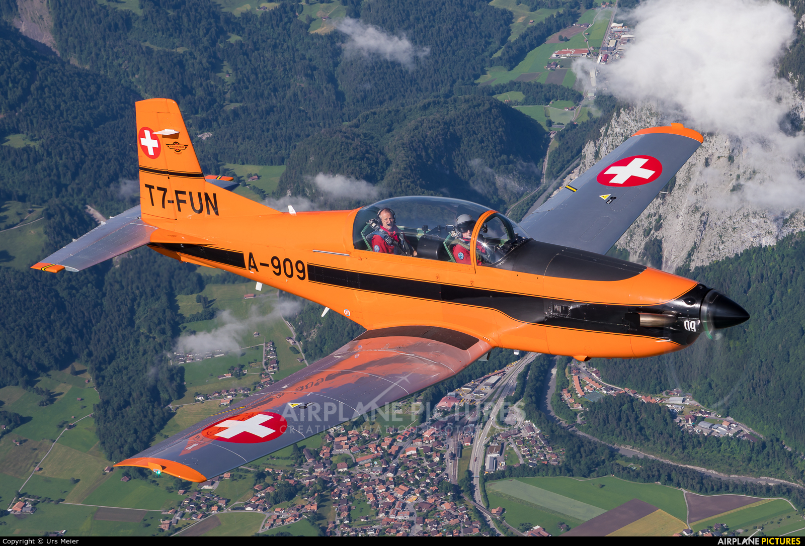 FFA Museum T7-FUN aircraft at In Flight - Switzerland