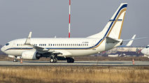 Gainjet 737-700 BBJ rere visit at Craiova title=