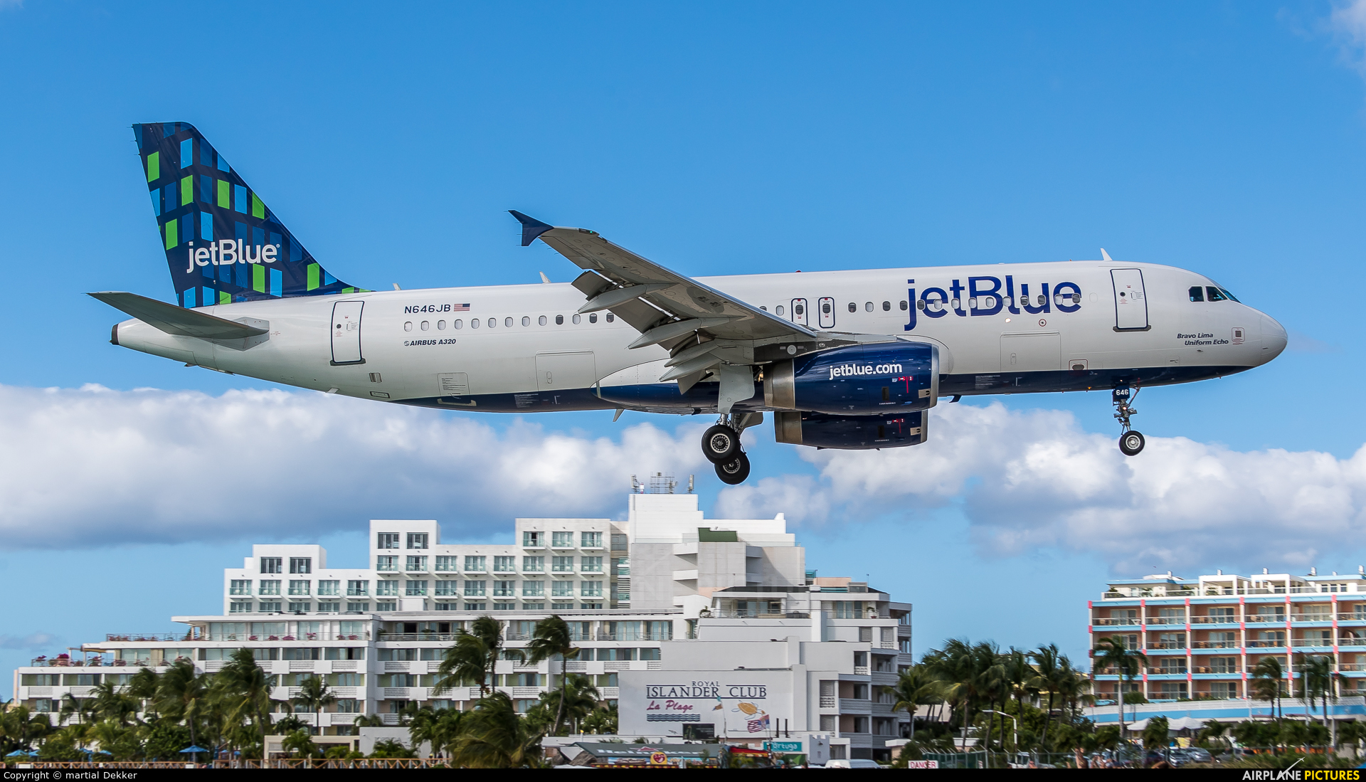 JetBlue Airways N646JB aircraft at Sint Maarten - Princess Juliana Intl