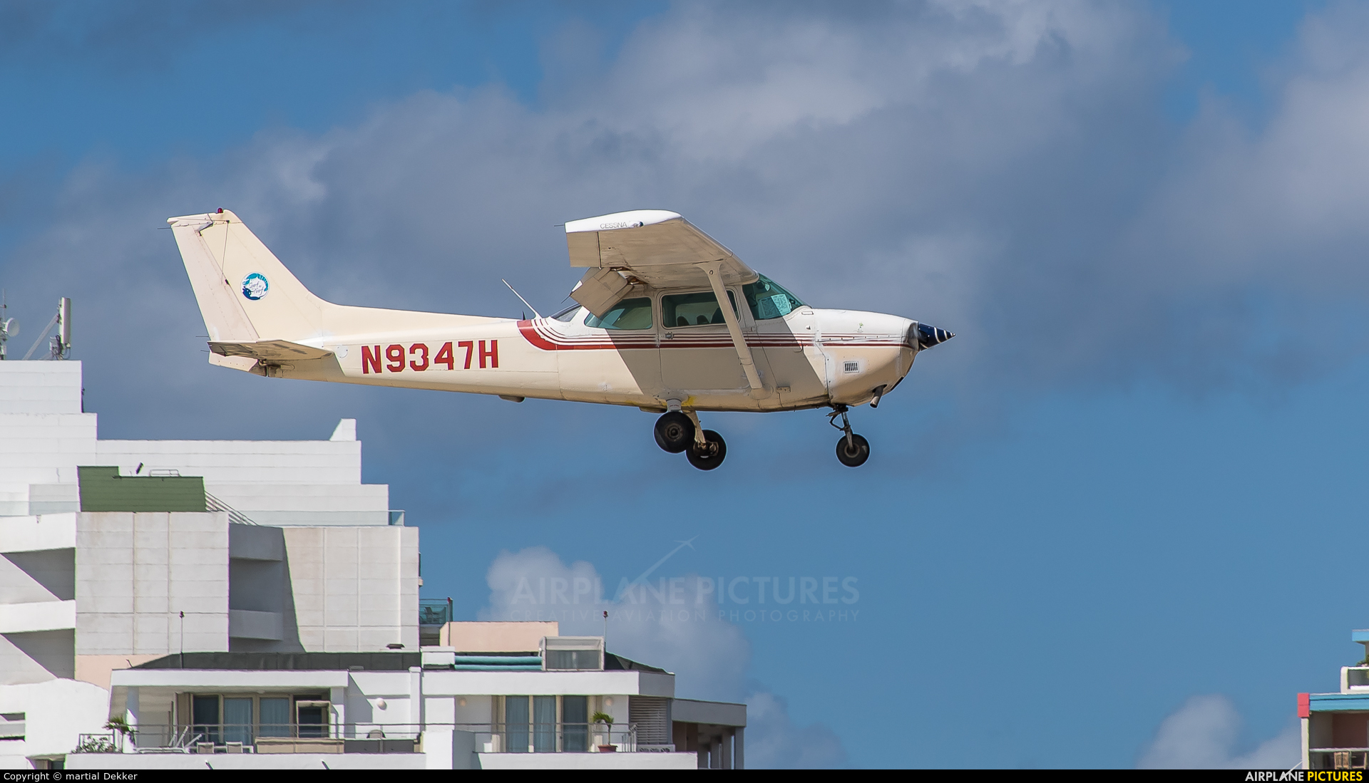 Private N9347H aircraft at Sint Maarten - Princess Juliana Intl
