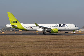 YL-AAU - Air Baltic Airbus A220-300