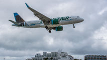N313FR - Frontier Airlines Airbus A320 aircraft