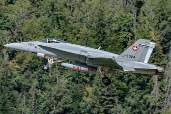 J-5024 - Switzerland - Air Force McDonnell Douglas F/A-18C Hornet