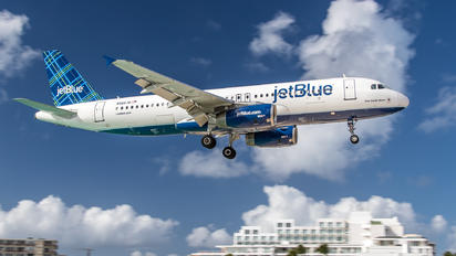 N566JB - JetBlue Airways Airbus A320