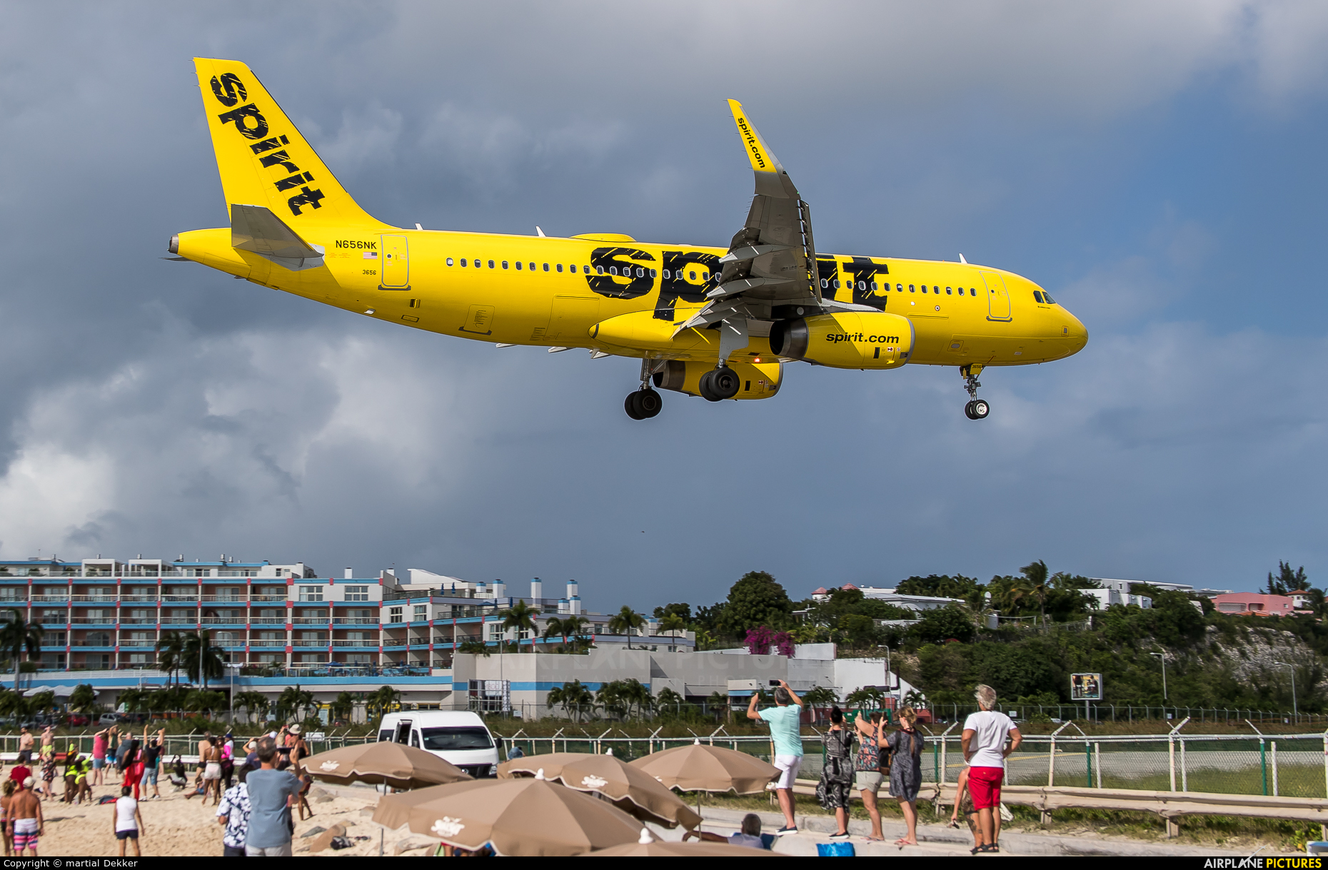 Spirit Airlines N656NK aircraft at Sint Maarten - Princess Juliana Intl