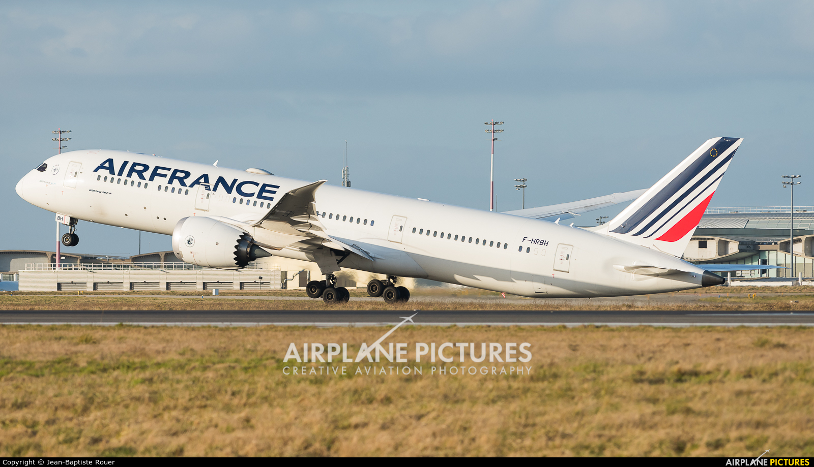 Air France F-HRBH aircraft at Paris - Charles de Gaulle