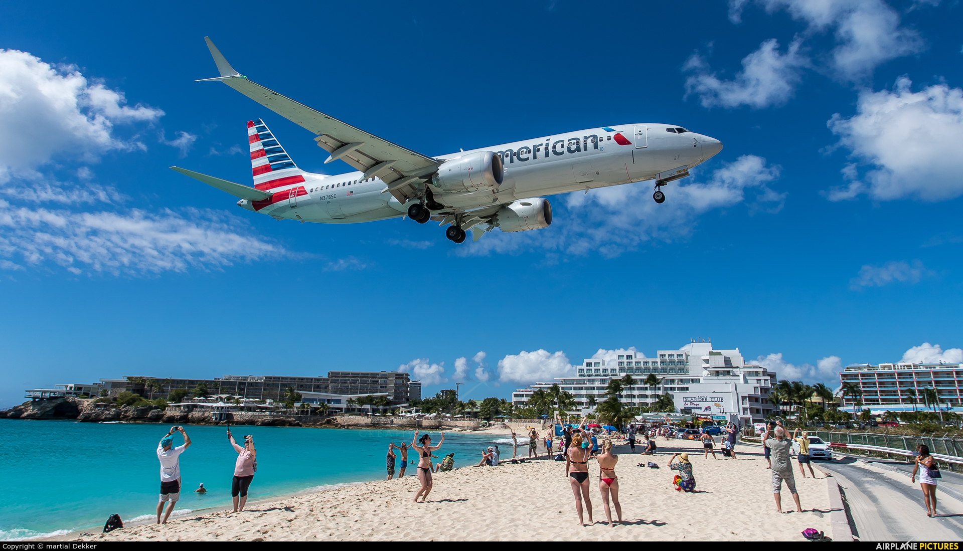 American Airlines N378SC aircraft at Sint Maarten - Princess Juliana Intl