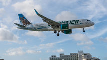 N376FR - Frontier Airlines Airbus A320 aircraft