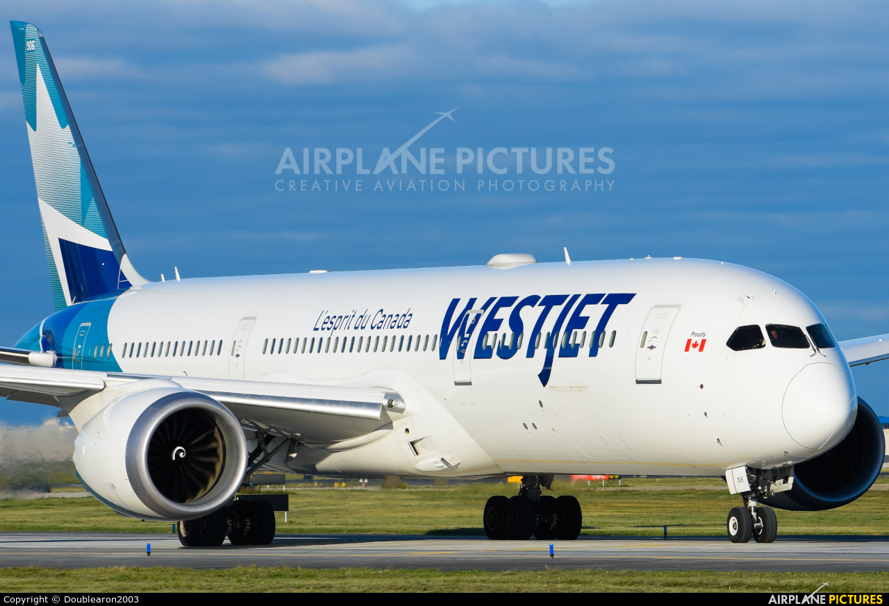 WestJet Airlines C-GYRS aircraft at Toronto - Pearson Intl, ON