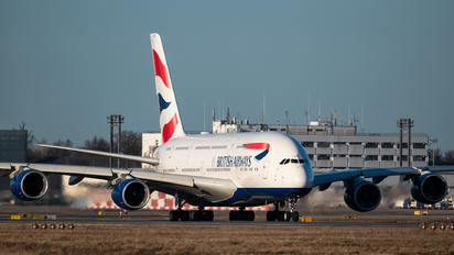 G-XLEF - British Airways Airbus A380
