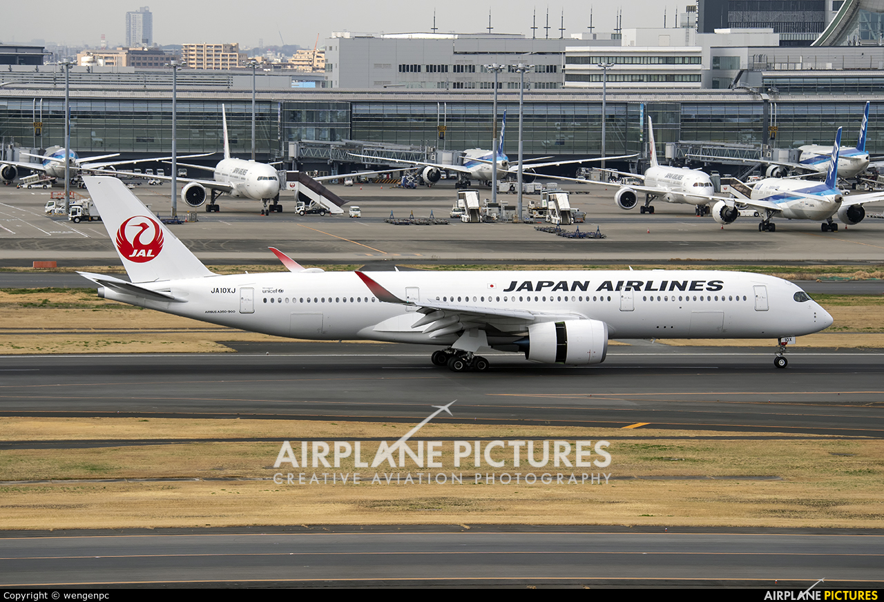 JAL - Japan Airlines JA10XJ aircraft at Tokyo - Haneda Intl