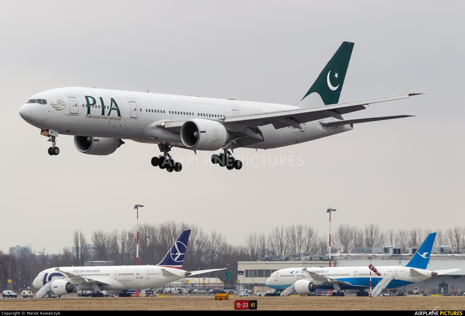 PIA - Pakistan International Airlines AP-BMH aircraft at Warsaw - Frederic Chopin