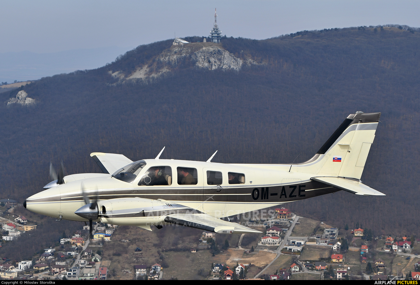 Private OM-AZE aircraft at In Flight - Slovakia