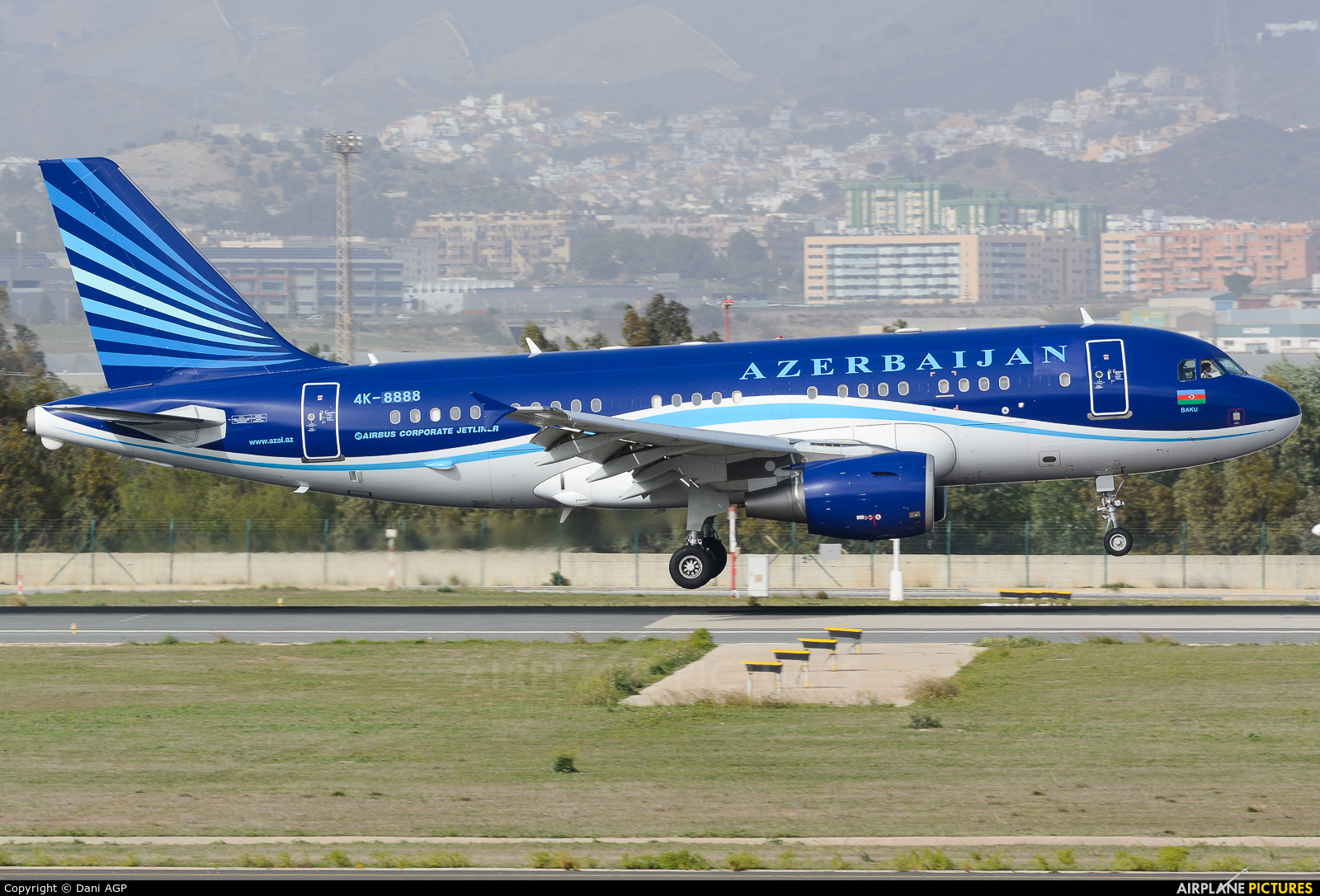 Azerbaijan - Government 4K-8888 aircraft at Málaga