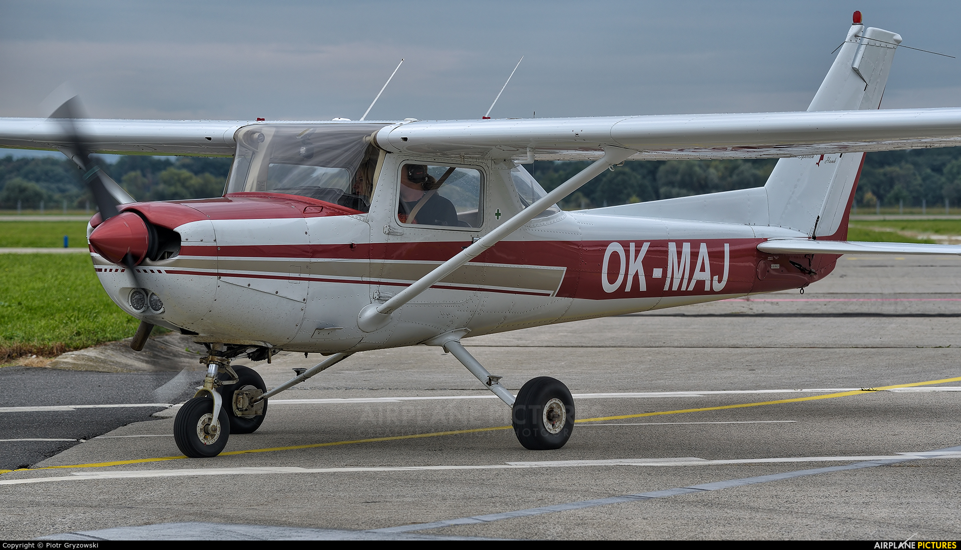 Private OK-MAJ aircraft at Ostrava Mošnov