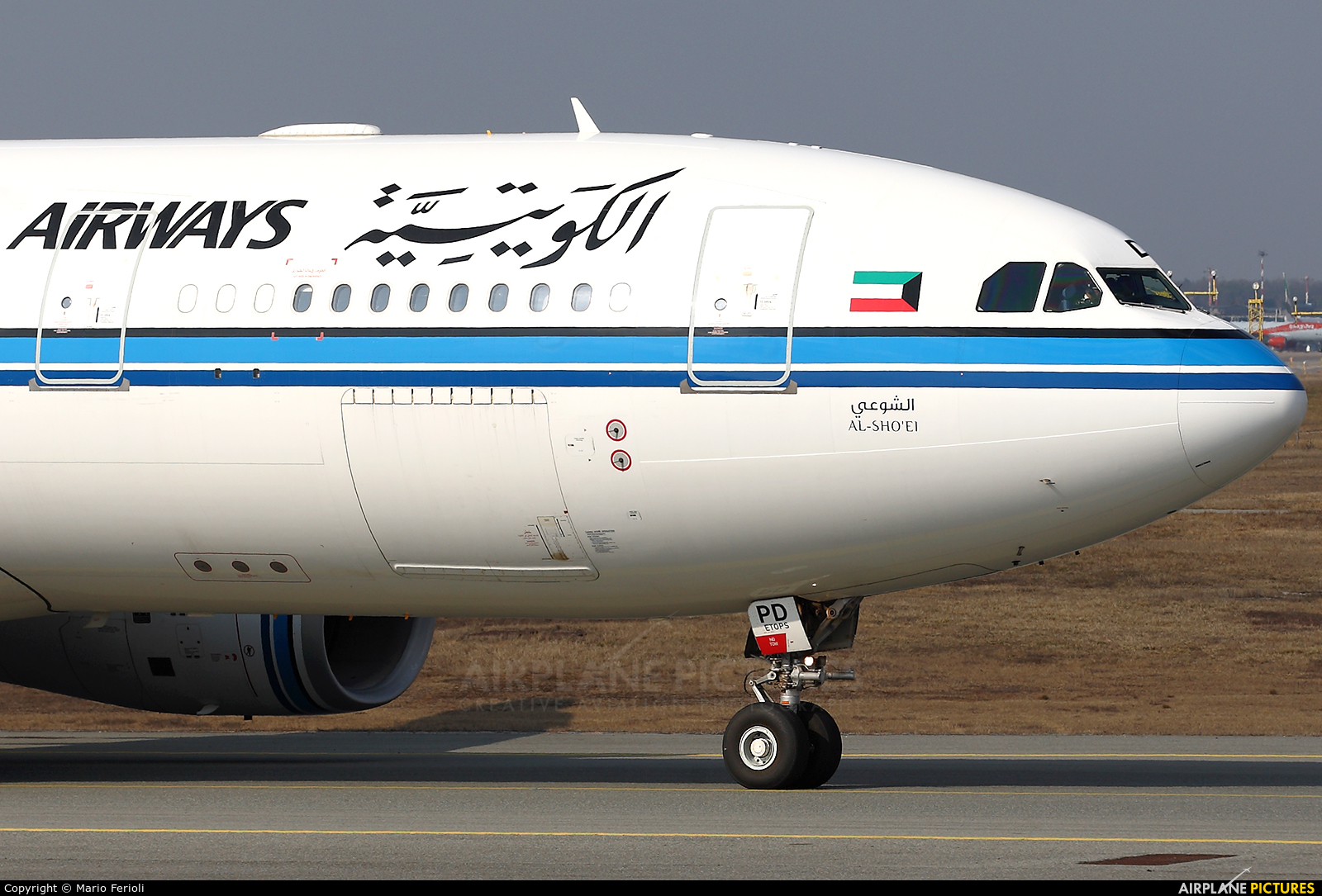 Kuwait Airways 9K-APD aircraft at Milan - Malpensa