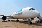 Airbus Industrie A350-900 visited Delhi title=