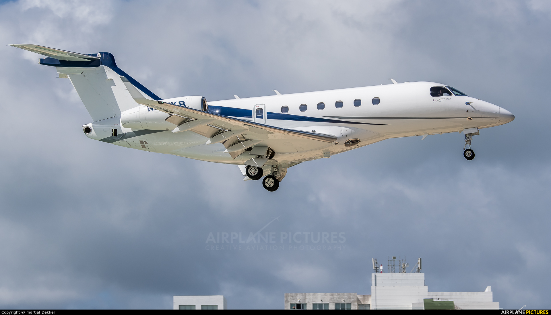 Private N375KR aircraft at Sint Maarten - Princess Juliana Intl