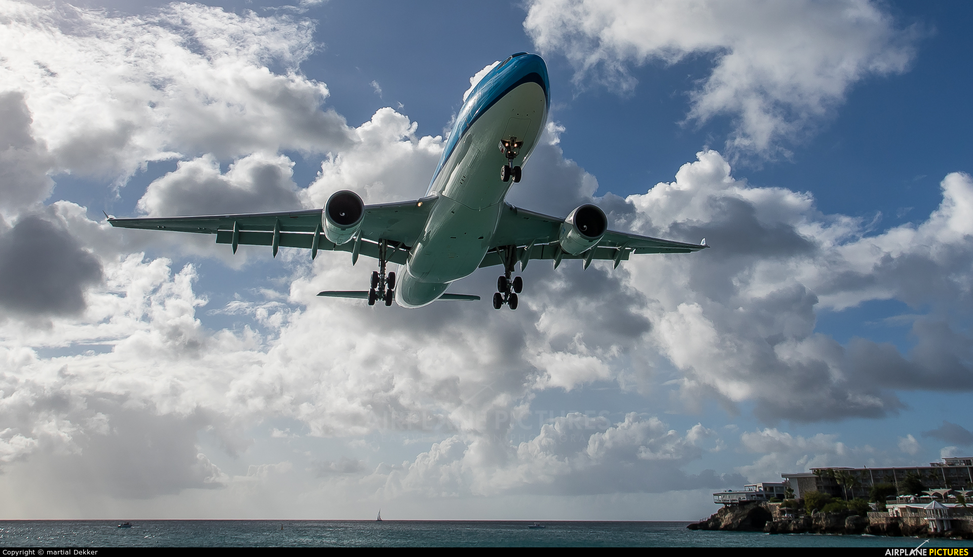 KLM PH-AOA aircraft at Sint Maarten - Princess Juliana Intl