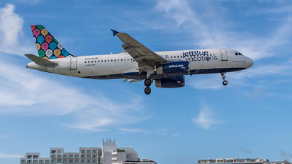 N603JB - JetBlue Airways Airbus A320