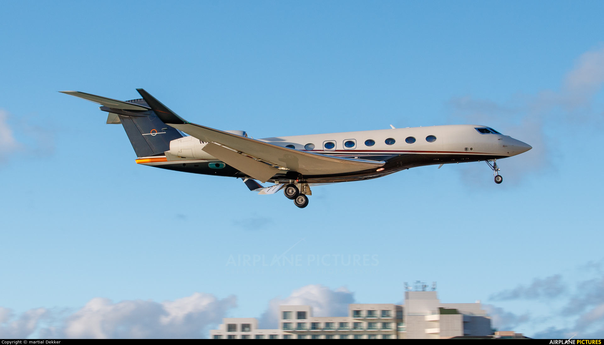 FlexJet N136ZC aircraft at Sint Maarten - Princess Juliana Intl