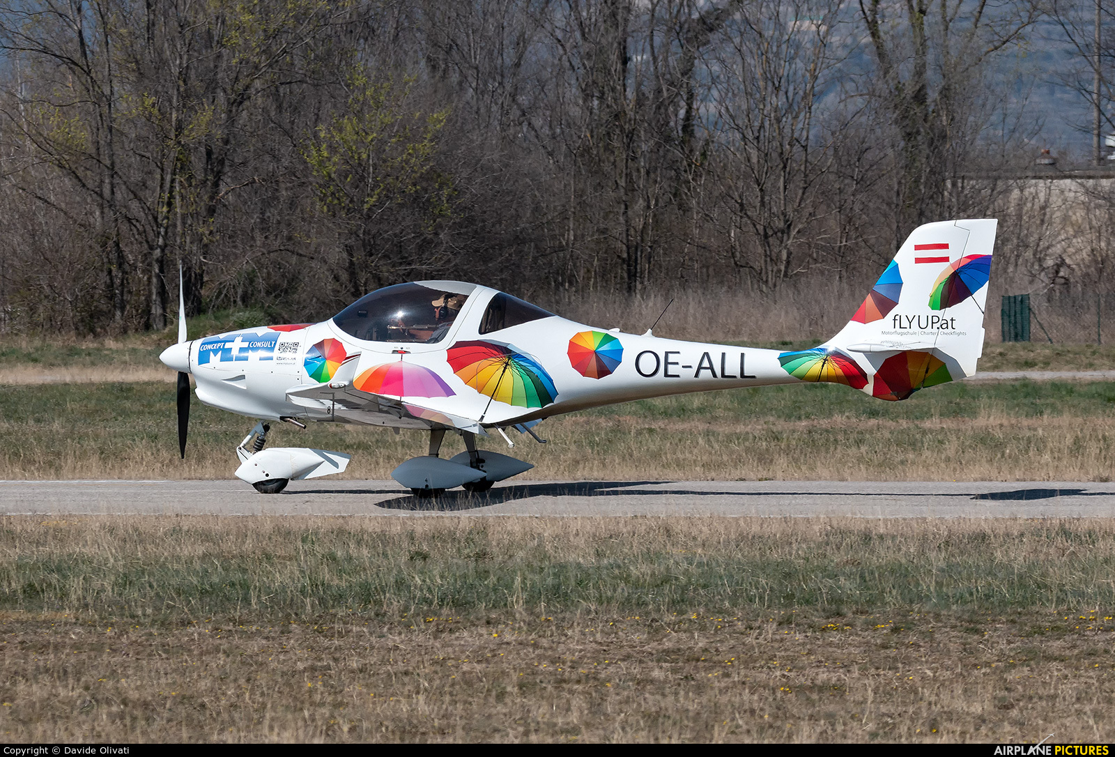 Private OE-ALL aircraft at Verona - Boscomantico