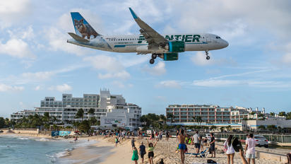 N376FR - Frontier Airlines Airbus A320