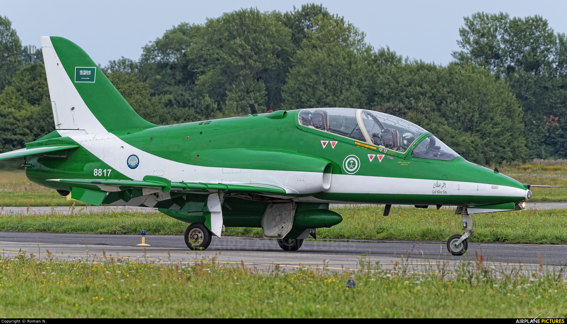 Saudi Arabia - Air Force 8817 aircraft at Gdynia- Babie Doły (Oksywie)