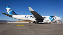 Rare visit of Egyptair Cargo A330 at San Jose - Juan Santamaria title=