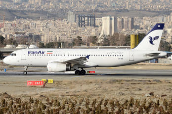 EP-IEB - Iran Air Airbus A320