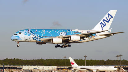 JA381A - ANA - All Nippon Airways Airbus A380